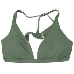 Shade & Shore Olive Bikini Top NWT – Size L